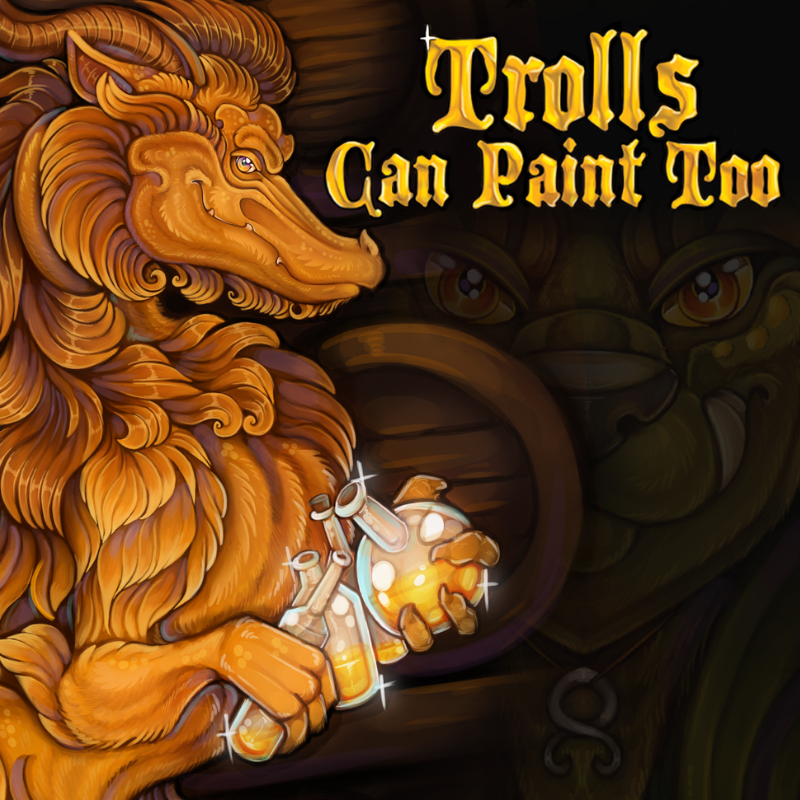 Trolls Can Paint Too