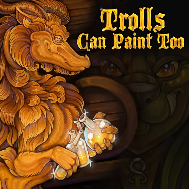 Trolls Can Paint Too